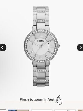 Fossil Virginia Women’s Stainless Steel Watch